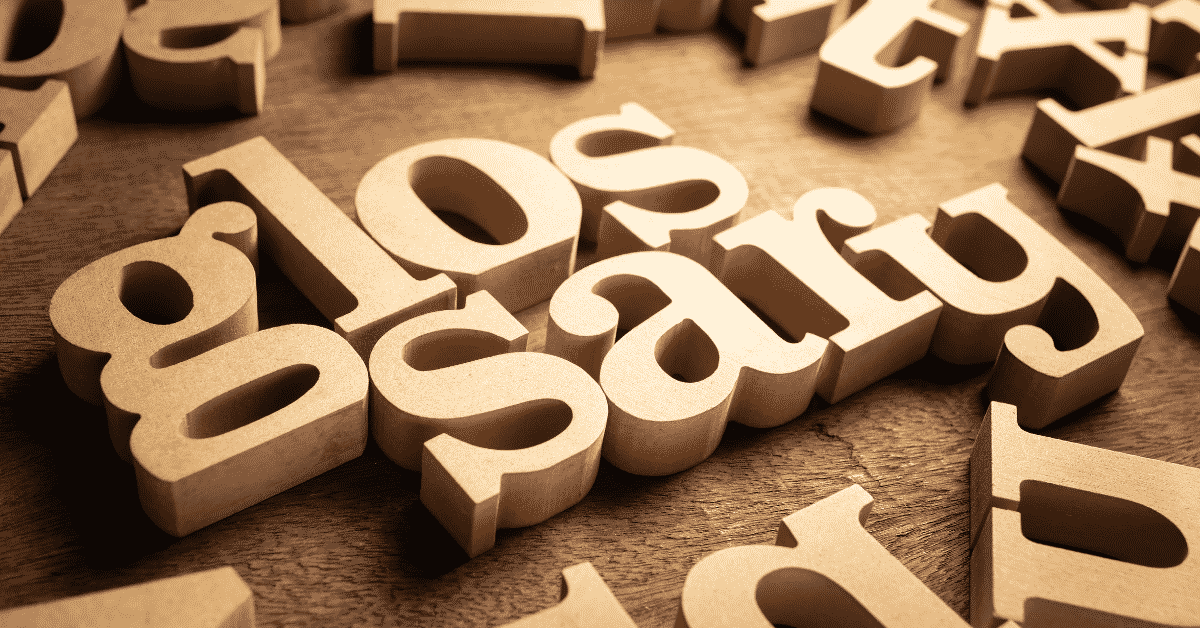 Image of Glossaries and definition lists